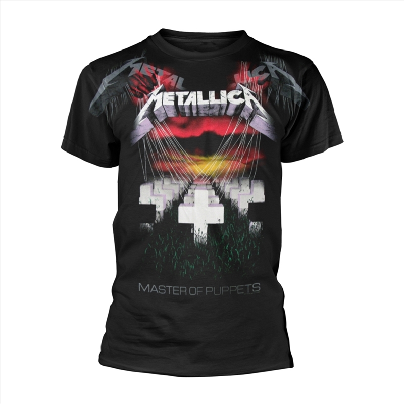 Metallica - Puppets Faded (All Over) - Black - LARGE/Product Detail/Shirts