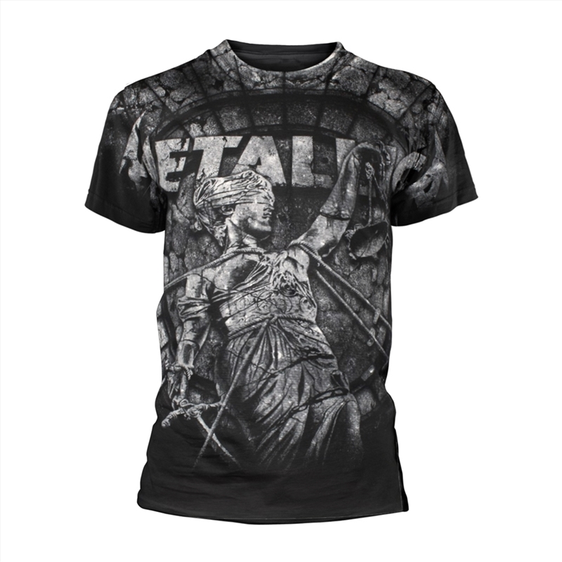 Metallica - Stoned Justice (All Over) - Black - SMALL/Product Detail/Shirts