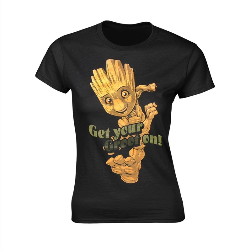 Marvel Guardians Of The Galaxy Vol 2 - Groot - Dance - Black - SMALL/Product Detail/Shirts