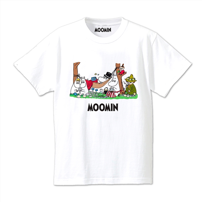 Moomins - Camping - White - XL/Product Detail/Shirts