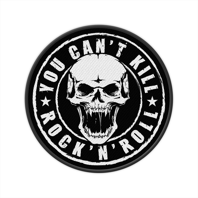 You Can'T Kill Rock N Roll (Patch)/Product Detail/Buttons & Pins