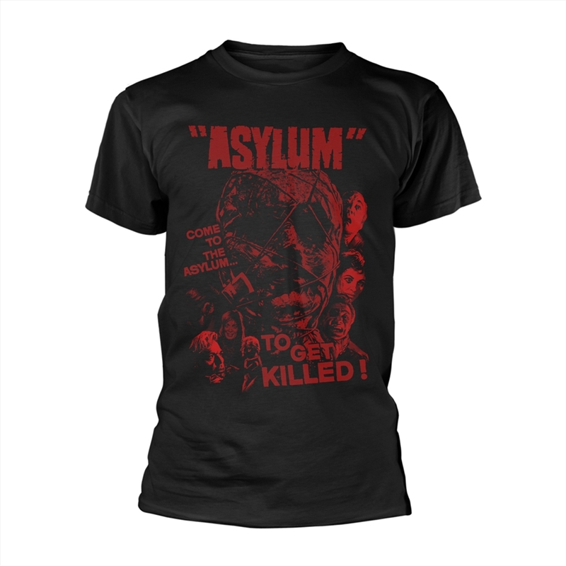 Asylum - Asylum - Red - Black - SMALL/Product Detail/Shirts