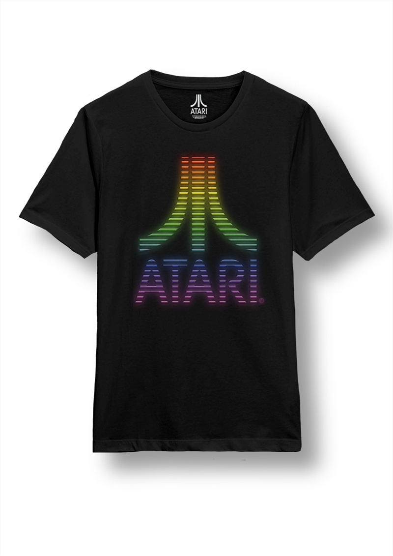 Atari - Atari Neon Multi - Black - SMALL/Product Detail/Shirts