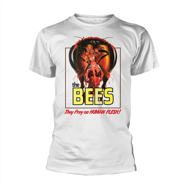 Bees - The Bees - White - SMALL/Product Detail/Shirts