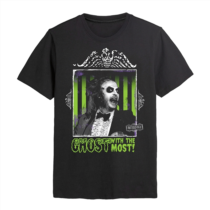 Beetlejuice - Ghost With The Most - Black - SMALL/Product Detail/Shirts