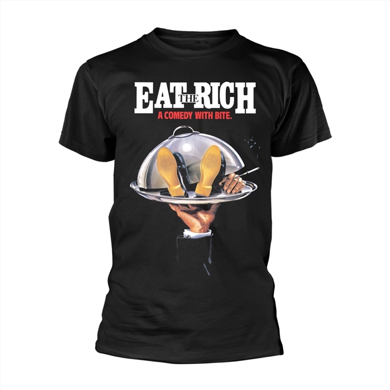 Comic Strip Presents - Eat The Rich - Black - SMALL/Product Detail/Shirts