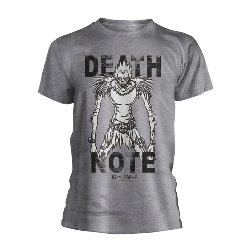 Death Note - Stare Of Death - Grey - XL/Product Detail/Shirts