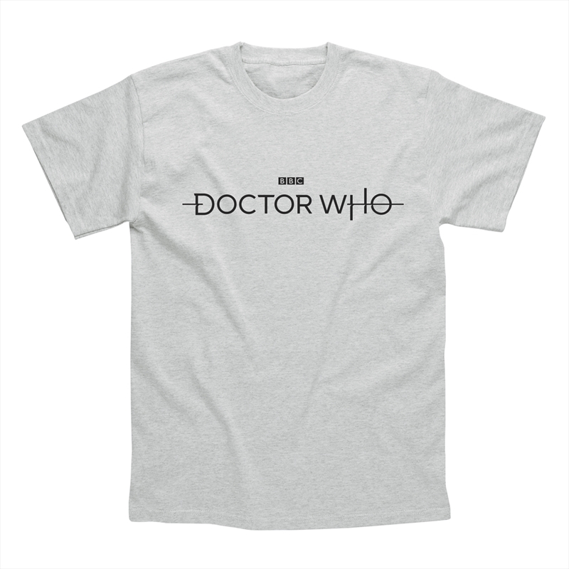 Doctor Who - Logo - Grey - SMALL/Product Detail/Shirts