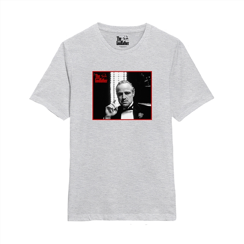 Godfather - The Godfather Brando (Red Border) - Grey - XXL/Product Detail/Shirts