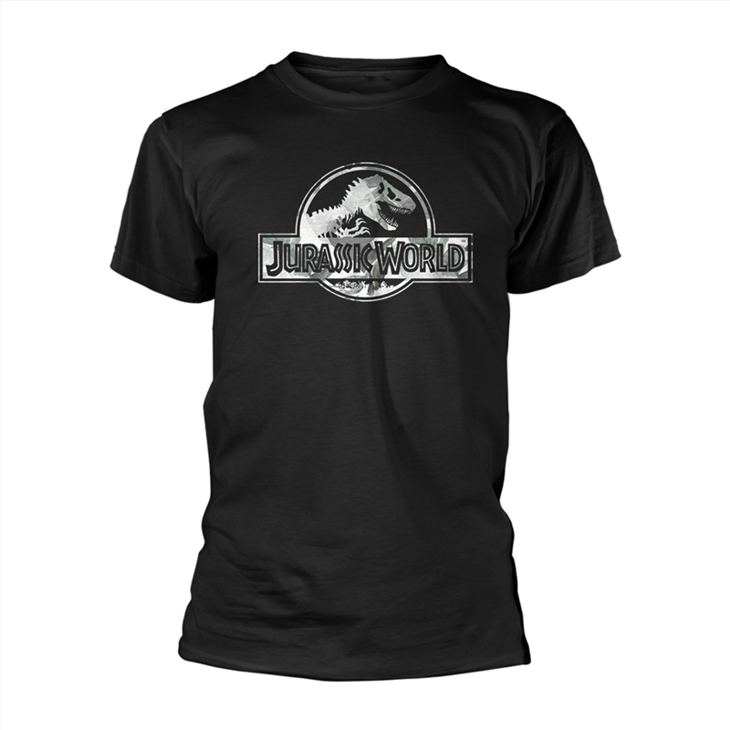 Jurassic World - Logo - Black - XL/Product Detail/Shirts