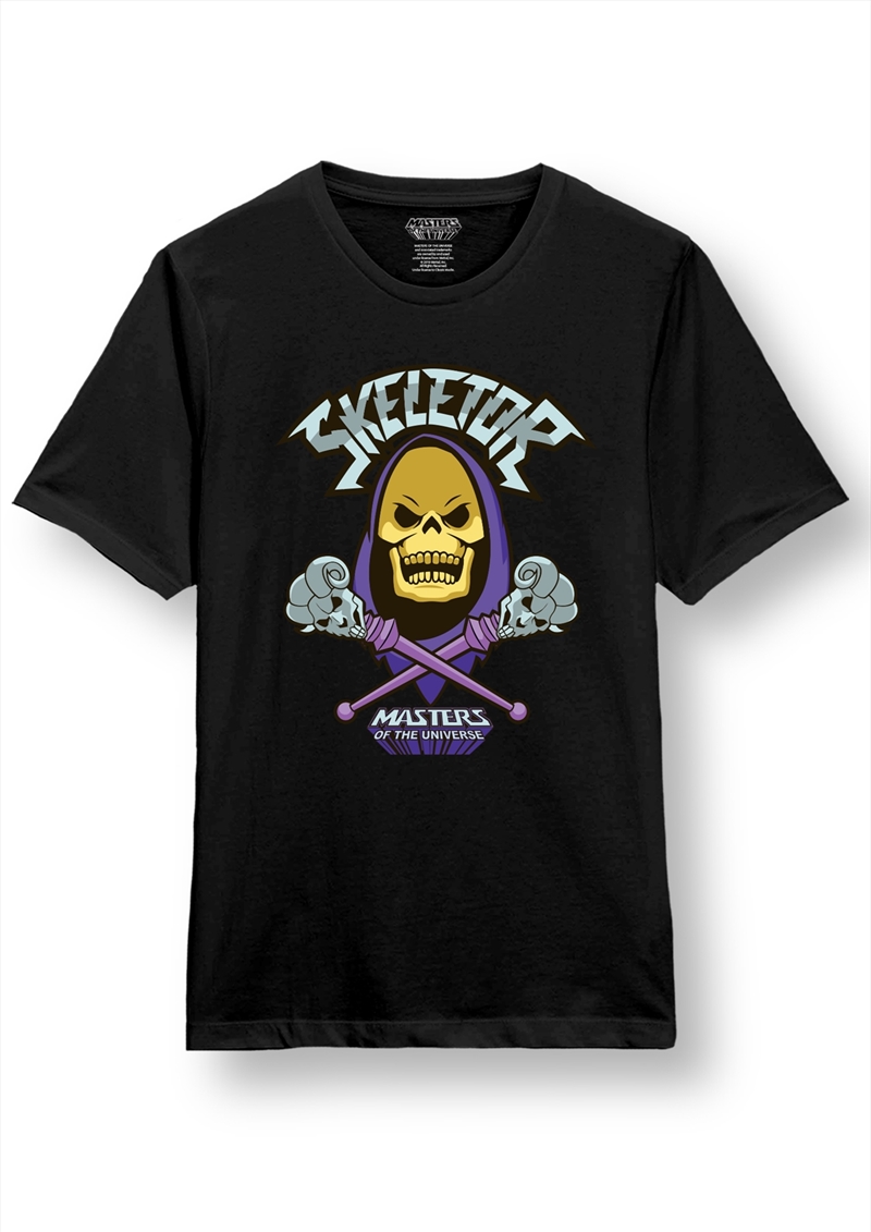 Masters Of The Universe - Skeletor X-Staff - Black - SMALL/Product Detail/Shirts