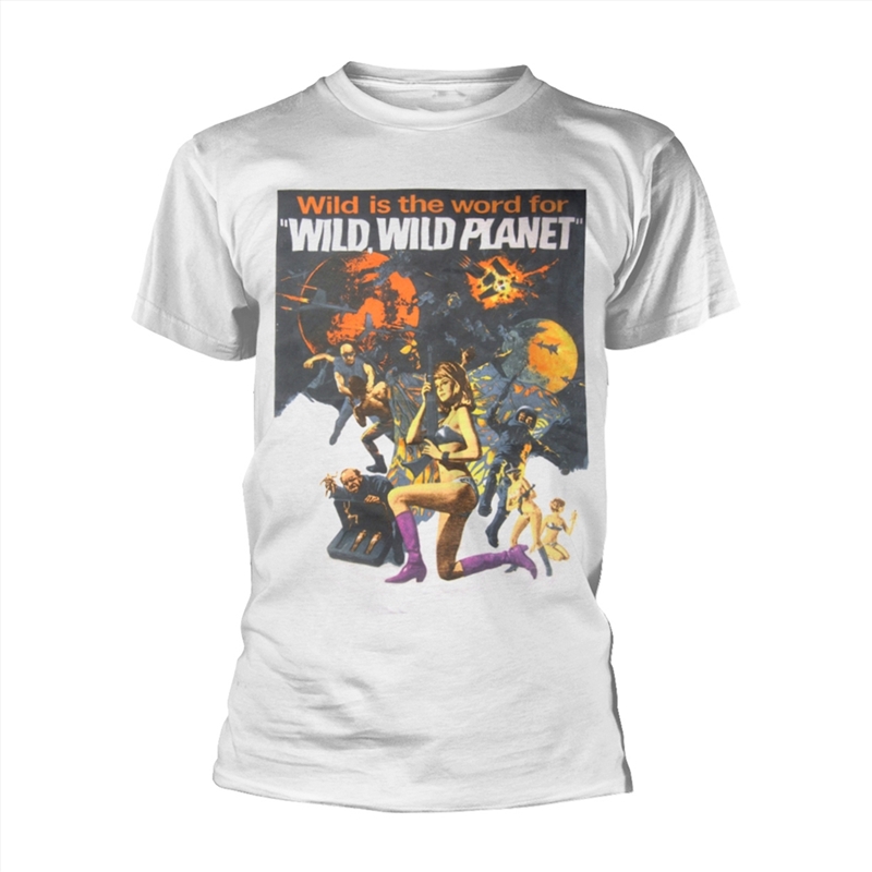 Wild, Wild Planet - Wild, Wild Planet - White - SMALL/Product Detail/Shirts