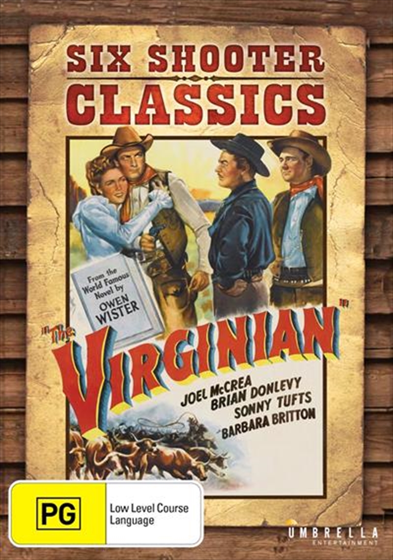 Virginian  Six Shooter Classics, The/Product Detail/Western