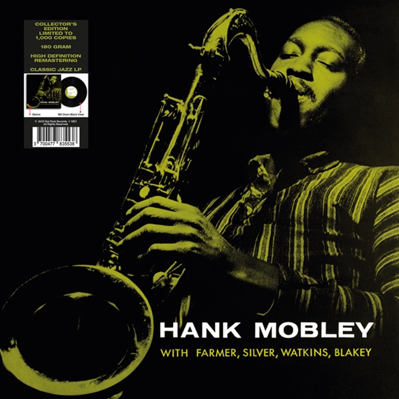 Hank Mobley Quintet/Product Detail/Rock/Pop