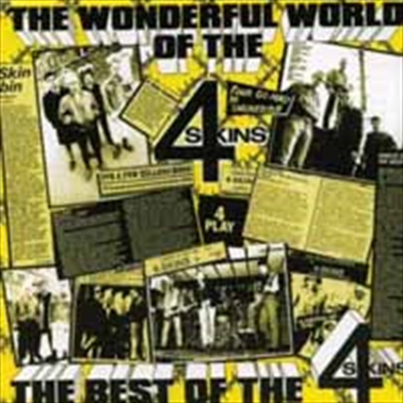 Wonderful World - The Best Of The 4 Skins (Ltd Piss Yellow Vinyl)/Product Detail/Punk