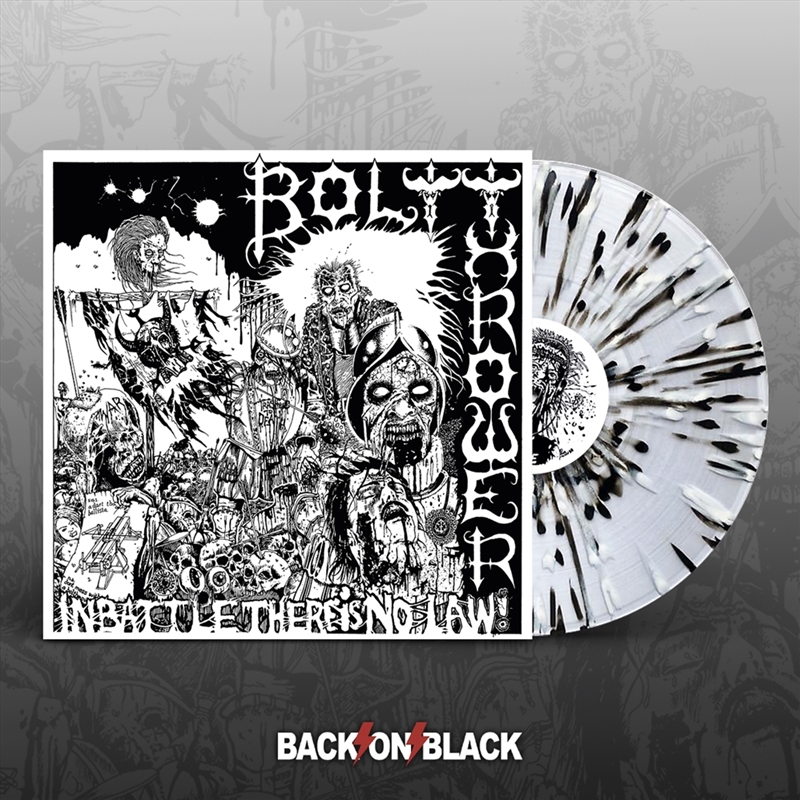 In Battle There Is No Law (Clear W/ Grey & Black Splatter Vinyl)/Product Detail/Metal