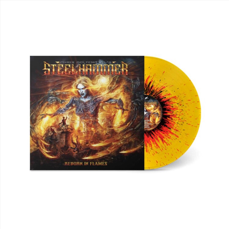 Reborn In Flames (Yellow/Orange/Black Vinyl)/Product Detail/Metal