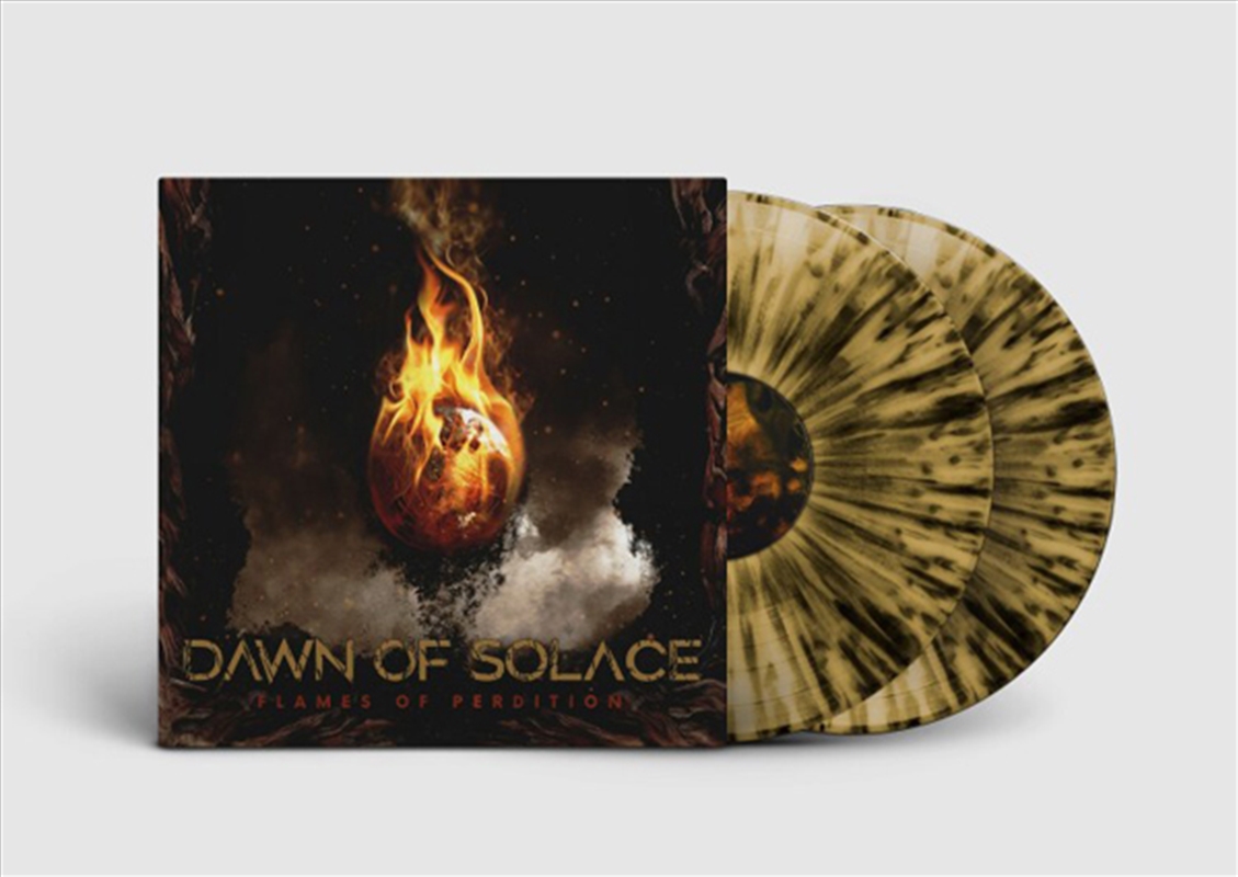 Flames Of Perdition (Gold / Black Splatter)/Product Detail/Metal