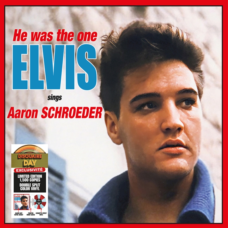 He Was The One (Elvis Sings Aaron Schroeder) (Cornetto Effect Red/Blue Vinyl) (Rsd 2023)/Product Detail/Rock/Pop