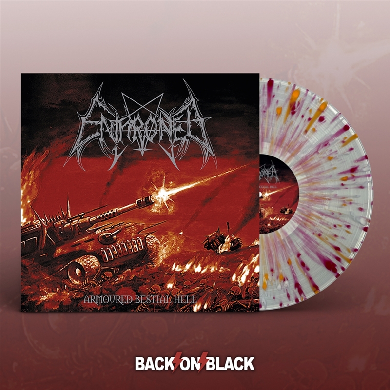 Armoured Bestial Hell (Clear W/ Red, Orange & White Splatter Vinyl)/Product Detail/Metal