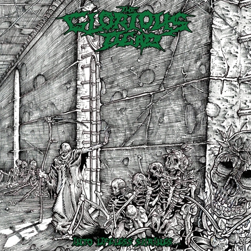 Into Lifeless Shrines (White/Grey/Green/Black Splatter Vinyl + Cd)/Product Detail/Metal