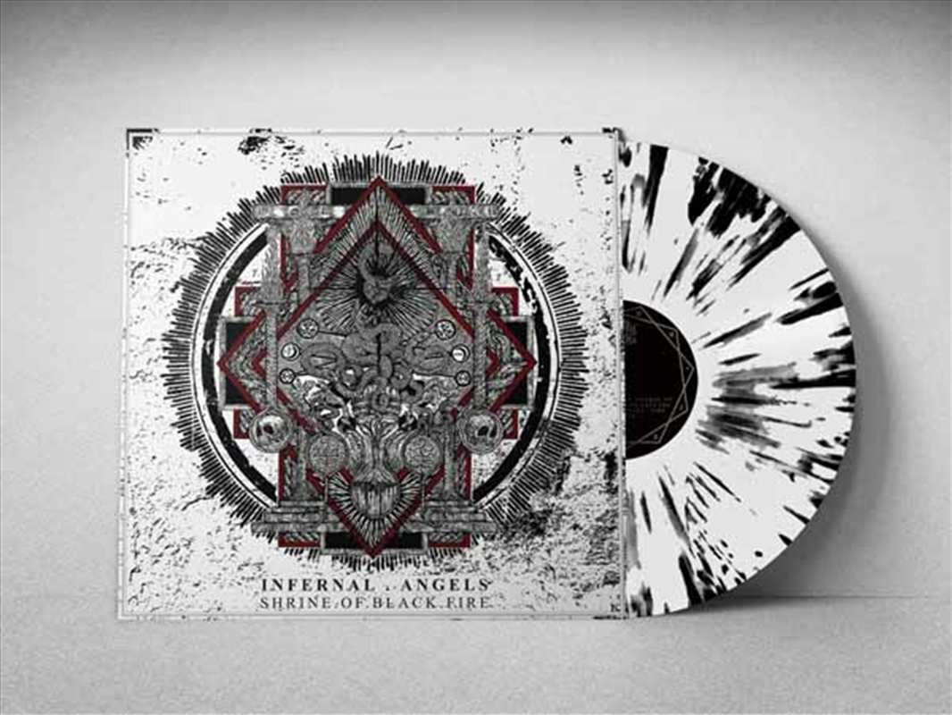 Shrine Of Black Fire (Opaque White / Black Splatter Vinyl)/Product Detail/Metal