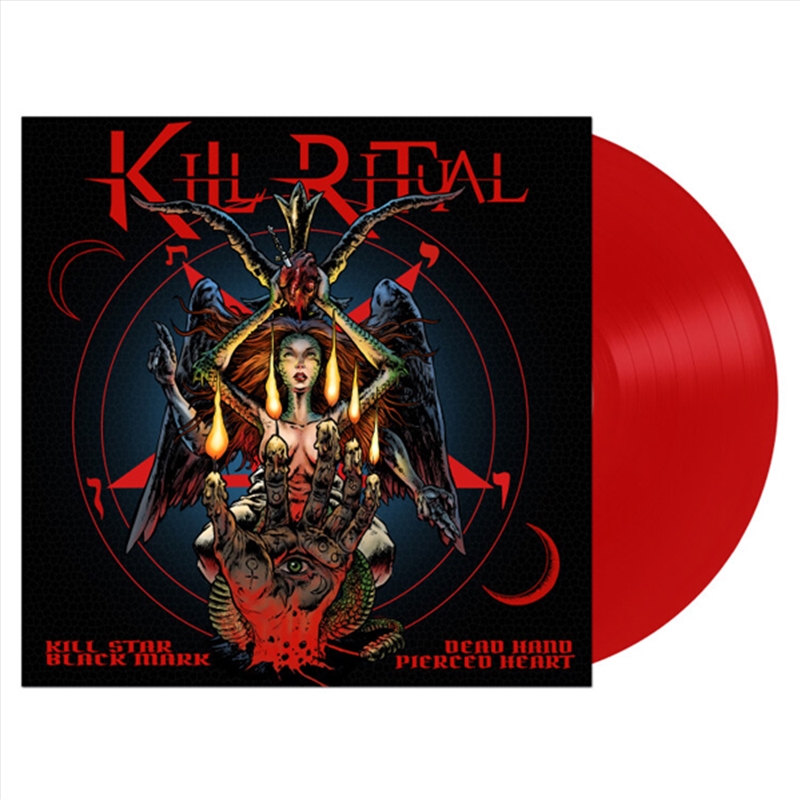 Kill Star Black Mark Dead Hand Pierced Heart (Red Vinyl)/Product Detail/Metal