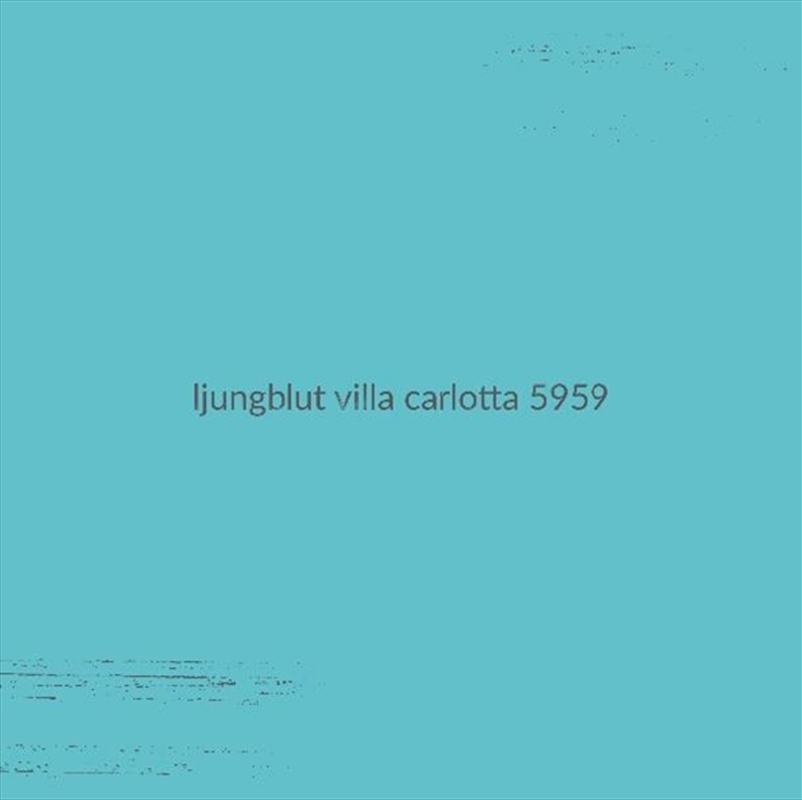 Villa Carlotta 5959 (Turquoise Vinyl)/Product Detail/Rock/Pop