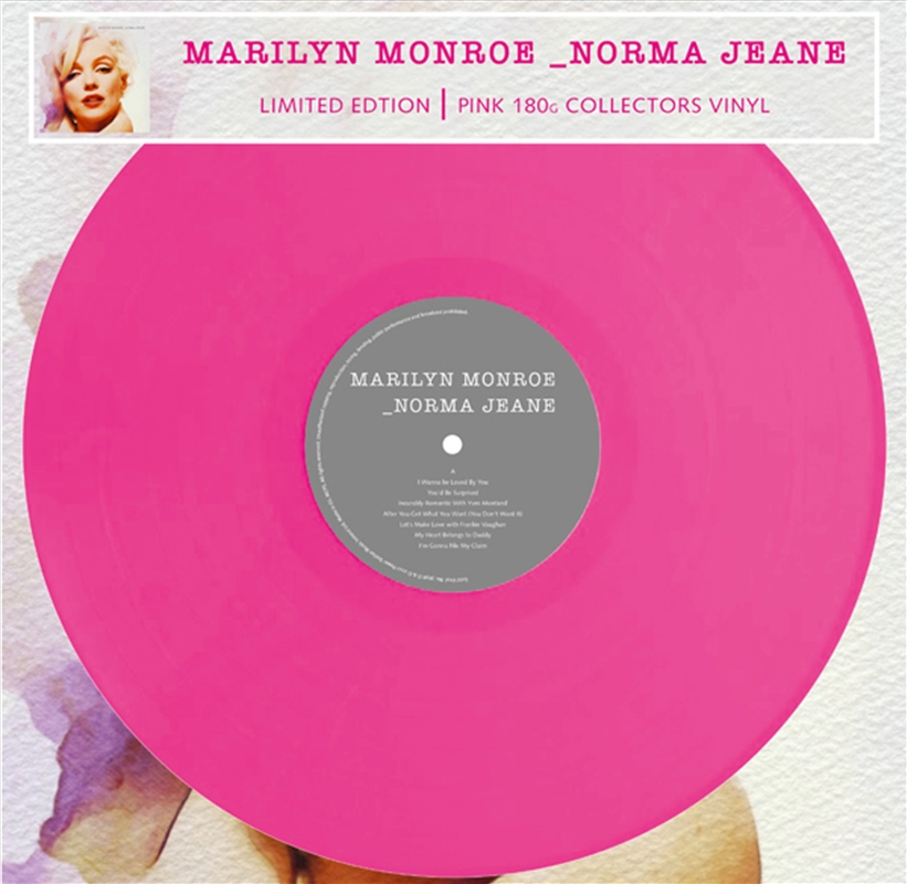 Norma Jean (Pink Vinyl)/Product Detail/Rock/Pop