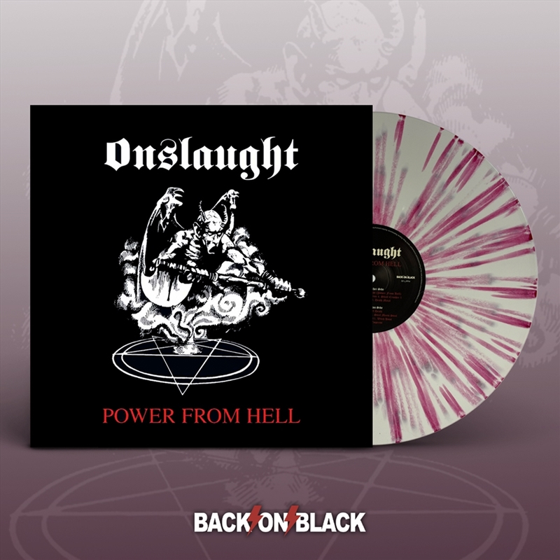 Power From Hell (White W/ Red Splatter Vinyl)/Product Detail/Metal