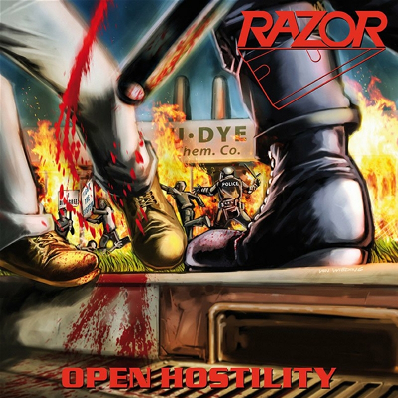 Open Hostility (Splatter Vinyl)/Product Detail/Metal