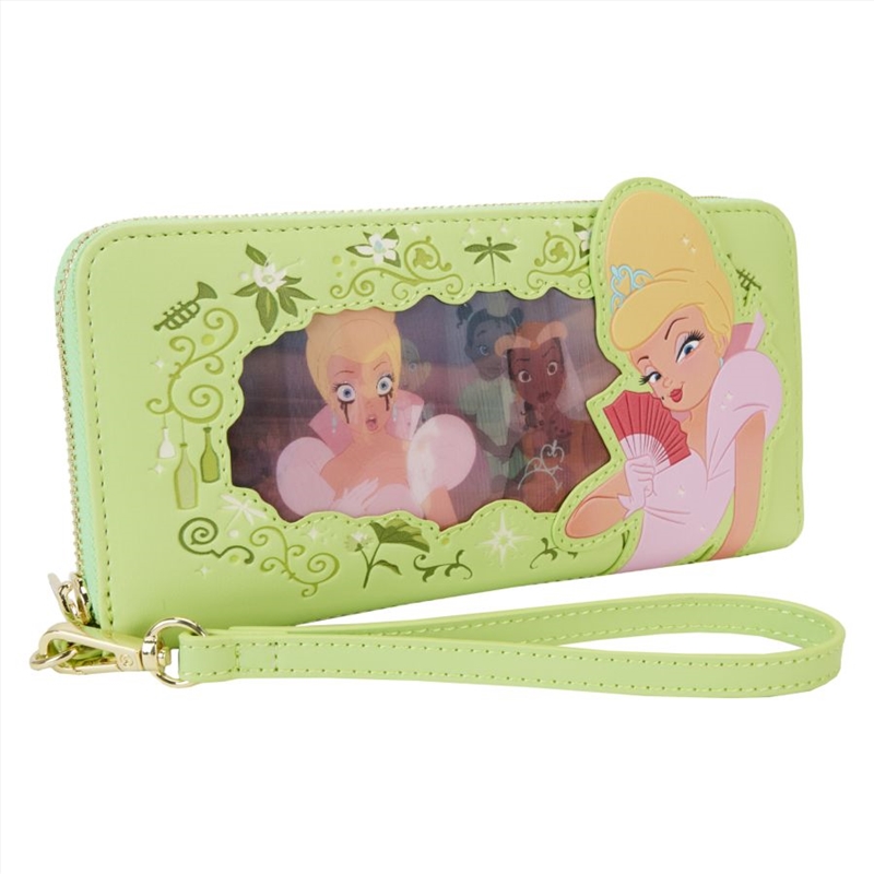 Loungefly The Princess & The Frog - Tiana Princess Series Lenticular Zip Around Wristlet/Product Detail/Wallets