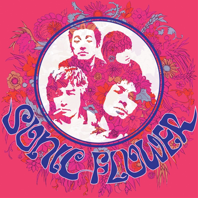 Sonic Flower (Tie Dye Pink/White/Blue Vinyl)/Product Detail/Rock/Pop