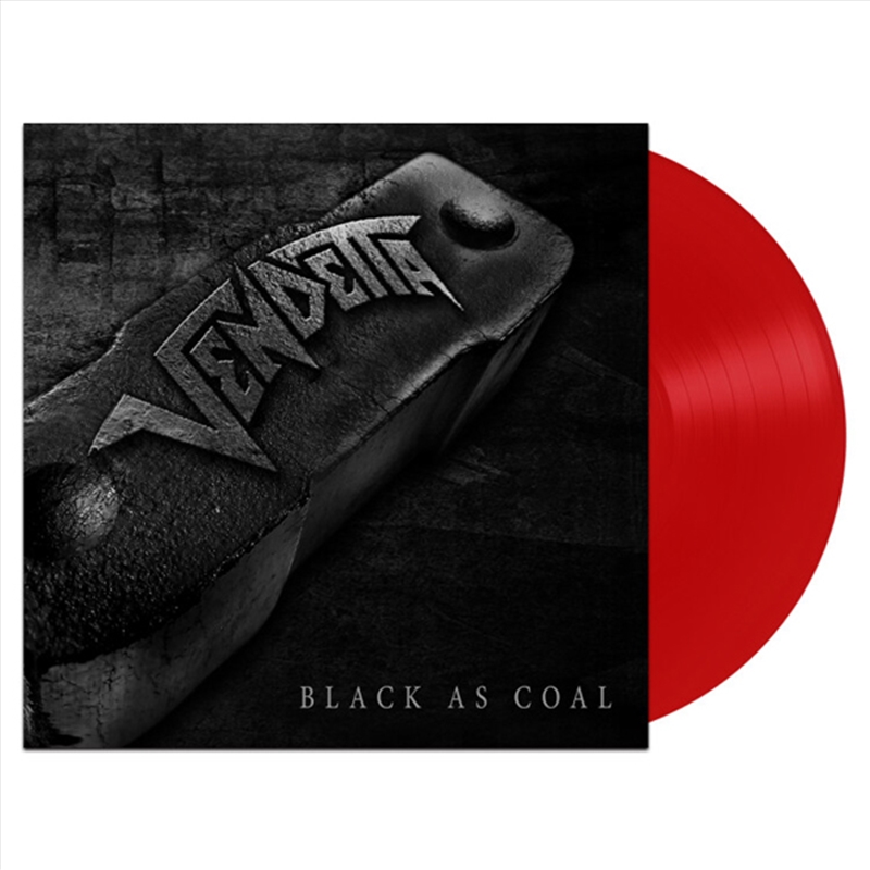 Black As Coal (Red Vinyl)/Product Detail/Metal