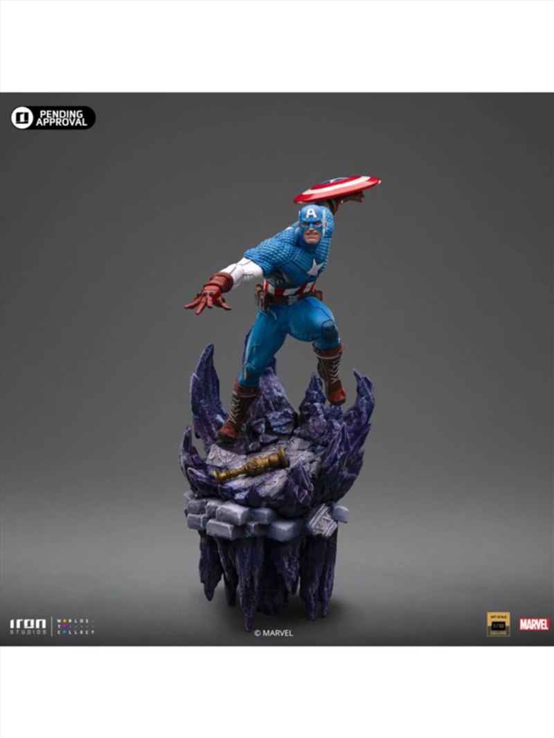 Captain America - Captain America Deluxe 1:10 Scale Statue/Product Detail/Figurines