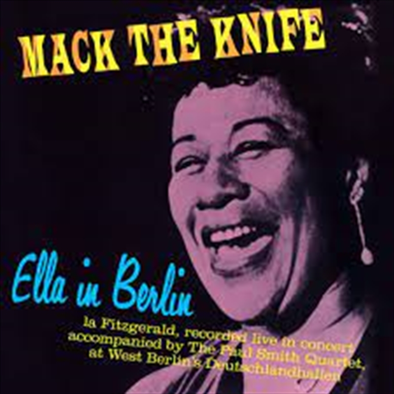 Ella In Berlin (Mack The Knife) (Limited Blue Vinyl)/Product Detail/Jazz