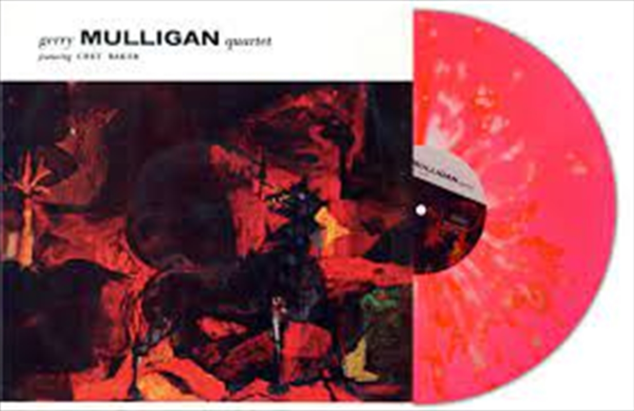 Gerry Mulligan Quartet Featuring Chet Baker (Light Red/White Splatter Vinyl)/Product Detail/Jazz