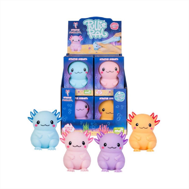 Pullie Pal Stretch Axolotl (SENT AT RANDOM)/Product Detail/Toys