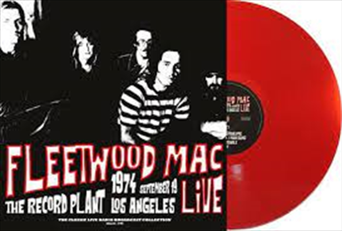 Live At The Record Plant 1974 (Red Vinyl)/Product Detail/Rock/Pop