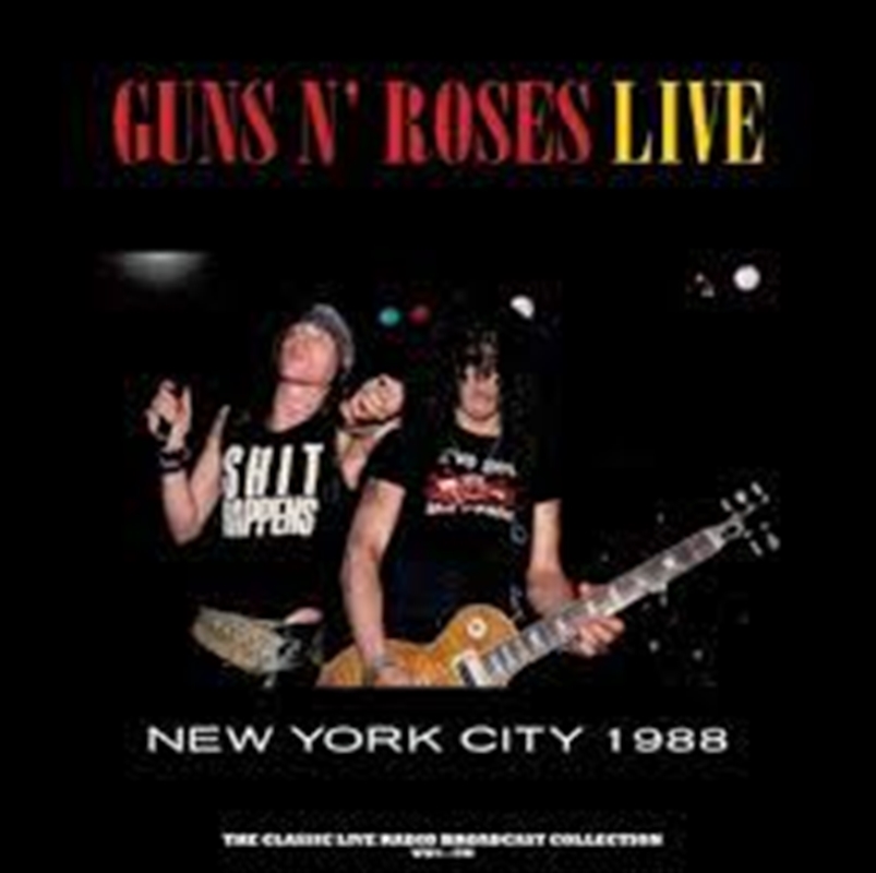 Live In New York City 1988 (Yellow Vinyl)/Product Detail/Hard Rock