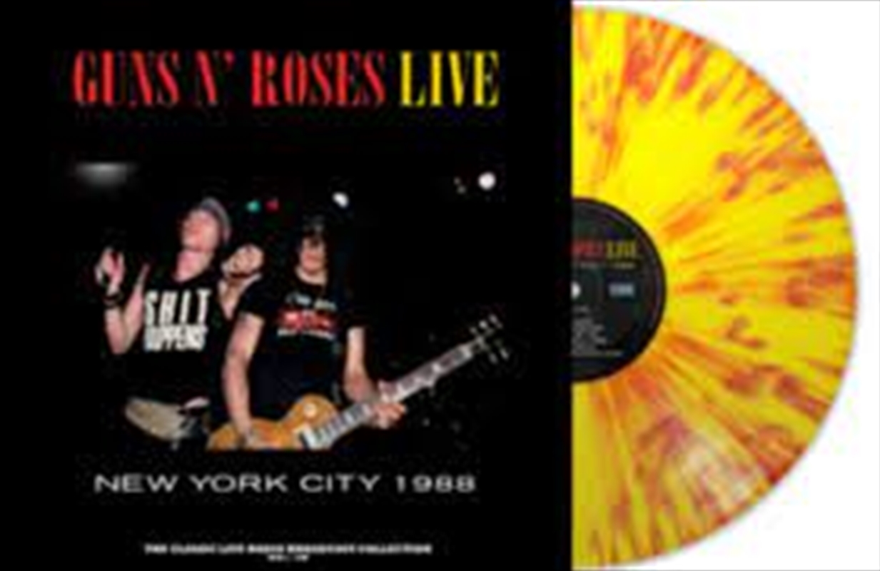 Live In New York City 1988 (Yellow/Red Splatter Vinyl)/Product Detail/Hard Rock