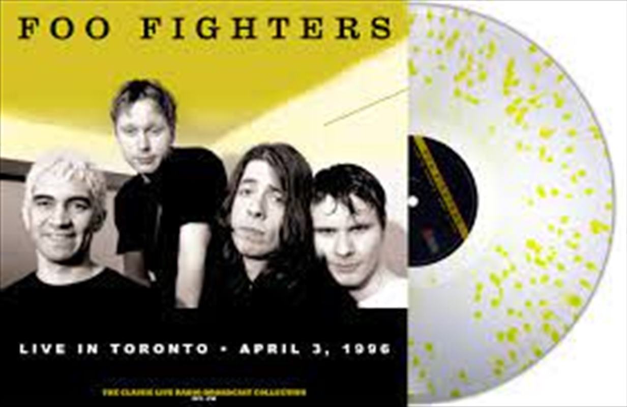 Live In Toronto April 3 1996 (Splatter Vinyl)/Product Detail/Rock/Pop