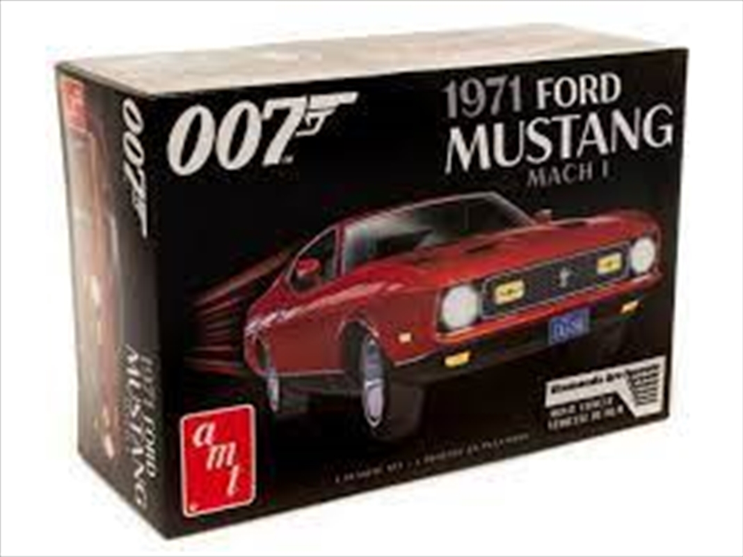 1:25 James Bond 1971 Ford Mustang Mach I 2T - Plastic Kit/Product Detail/Figurines