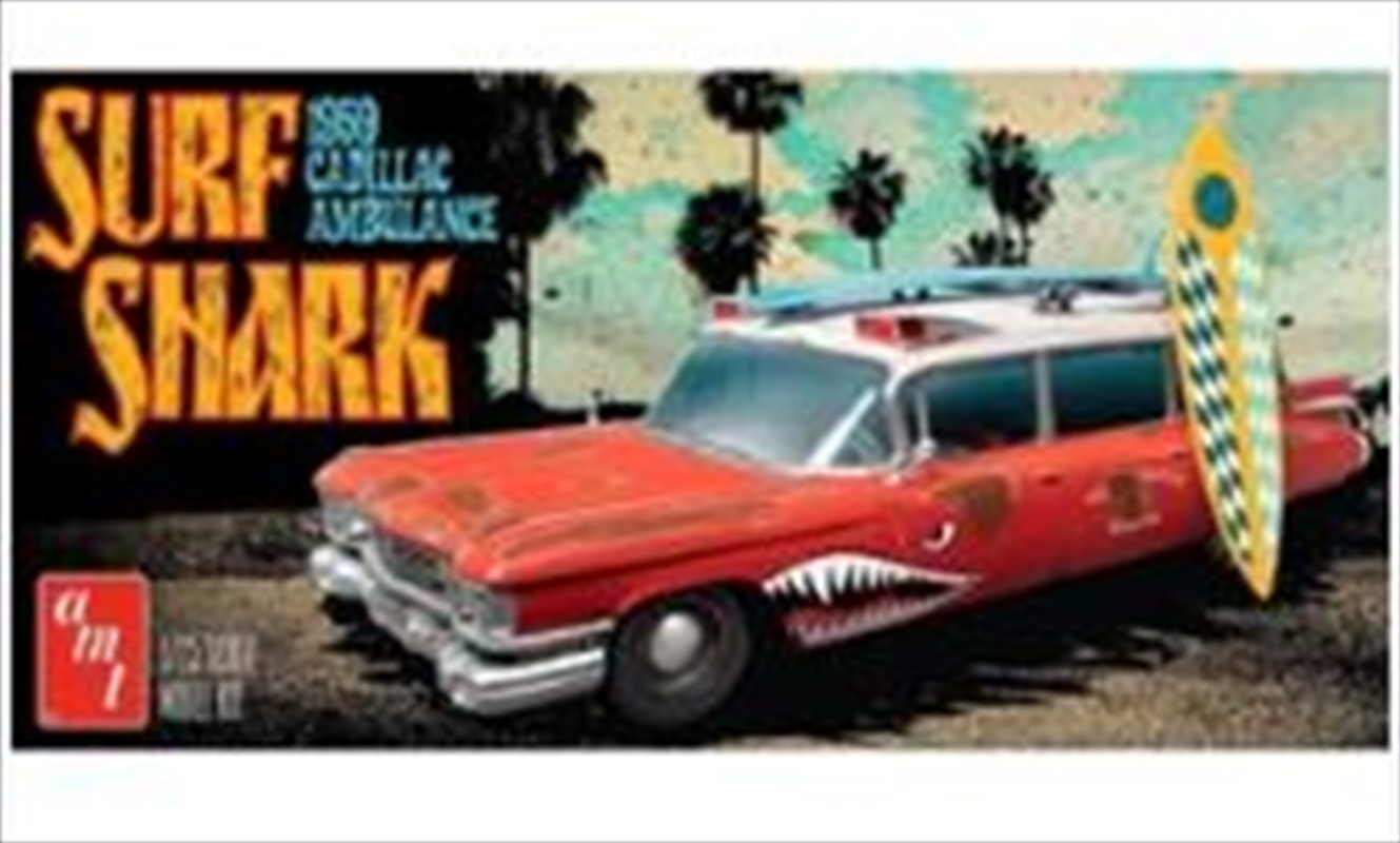 1:25 Surf Shark 1959 Cadillac Ambulance - Plastic Kit/Product Detail/Figurines