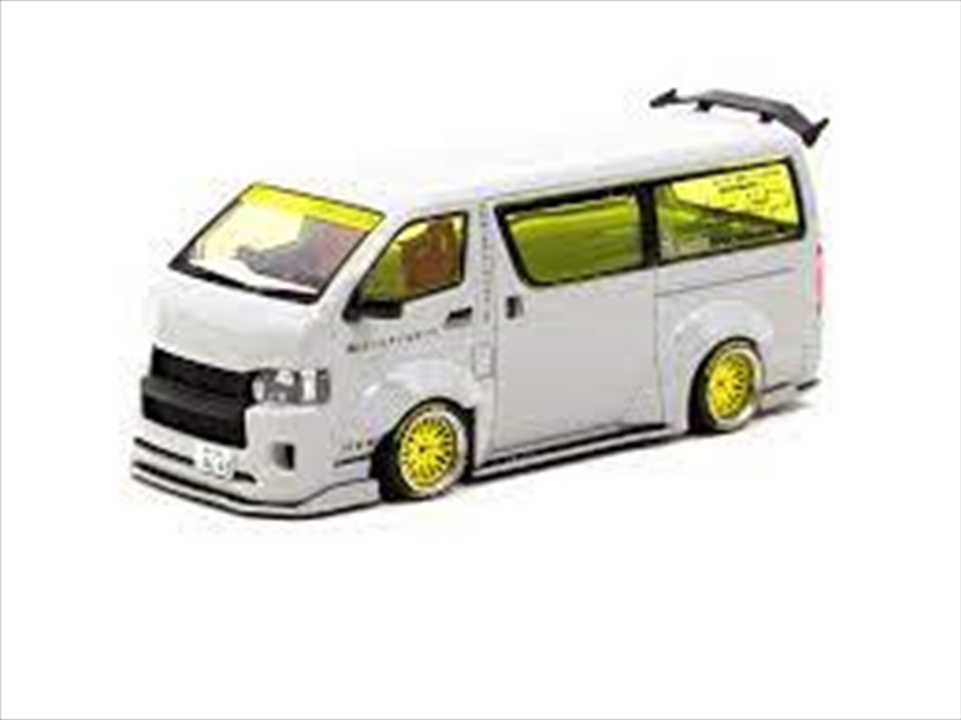 1:43 Toyota Hiace Widebody - Grey - Brand New Tooling/Product Detail/Figurines