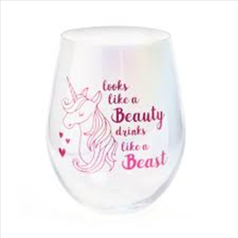 Beauty Beast Tallulah Aurora Stemless Wine Glass/Product Detail/Wine