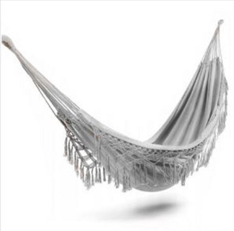 Boho Macrame Grey Cotton/Product Detail/Outdoor