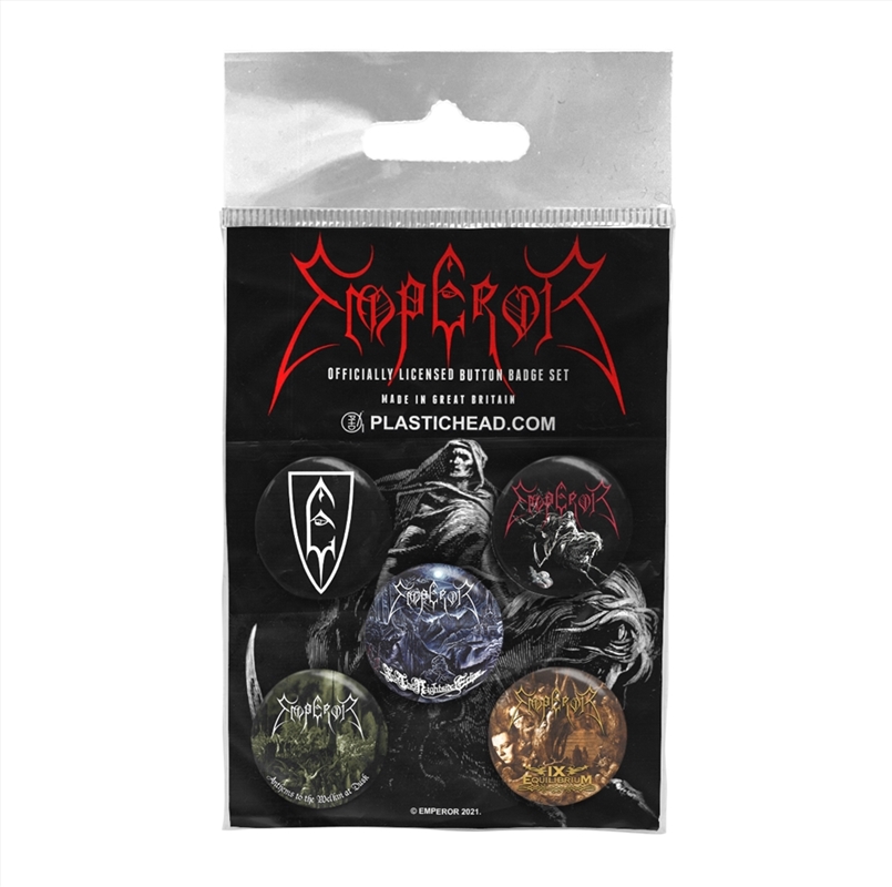 Emperor Button Badge Set/Product Detail/Buttons & Pins