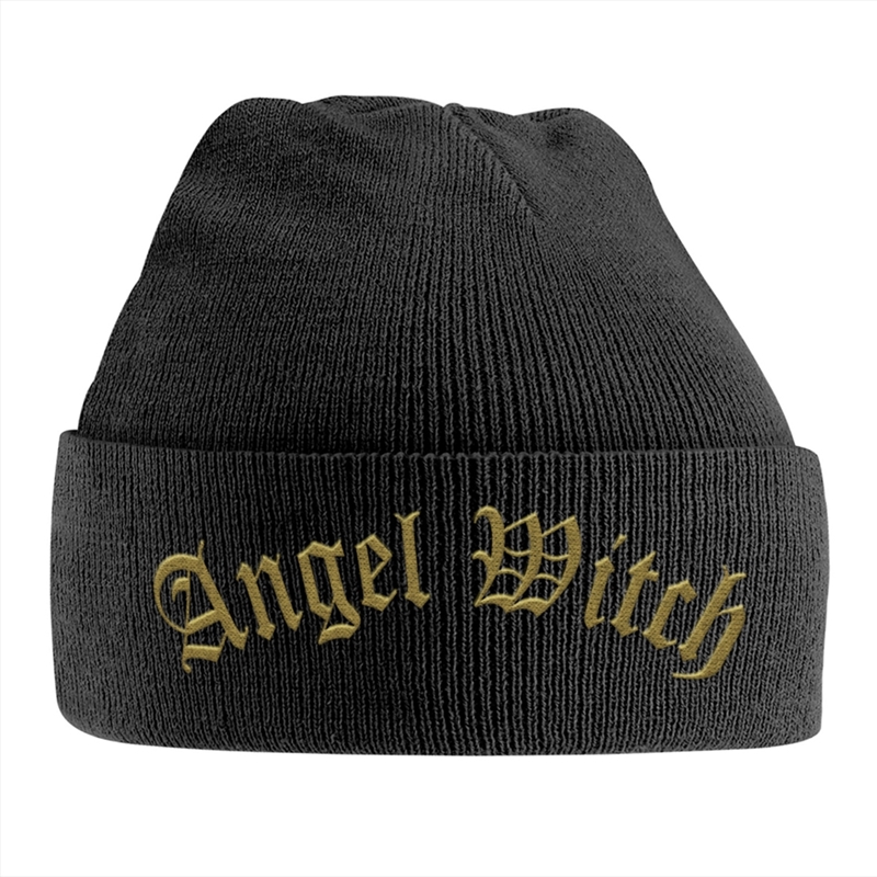 Gold Logo (Embroidered): Black/Product Detail/Caps & Hats