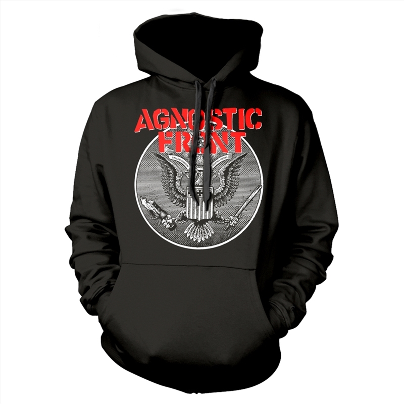 Against All Eagle: Black - MEDIUM/Product Detail/Outerwear